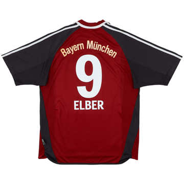 2001-02 Bayern Munich Home Shirt Elber #9 - 6/10 - (L)