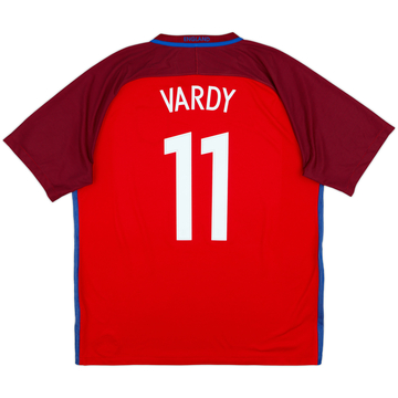 2016-17 England Away Shirt Vardy #11 - 10/10 - (XL)
