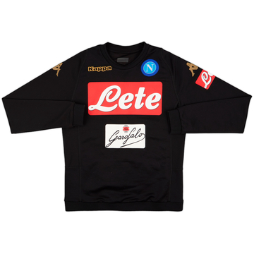 2016-17 Napoli Kappa Sweat Top - 7/10 - (M)