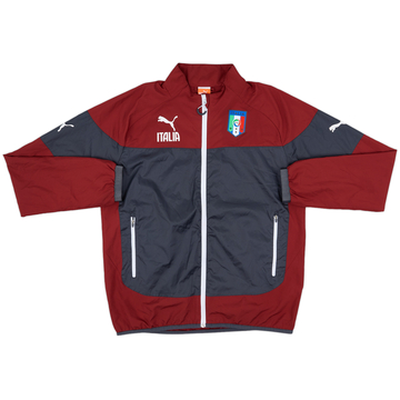 2013-14 Italy Puma Track Jacket - 8/10 - (L)