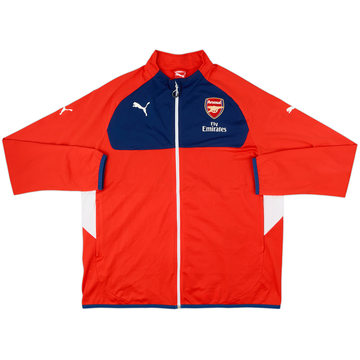 2014-15 Arsenal Puma Track Jacket - 8/10 - (XXL)
