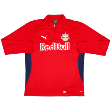 2024-25 Red Bull Salzburg Staff Issue Nike 1/4 Zip Drill Top CKA - 9/10 - (L)