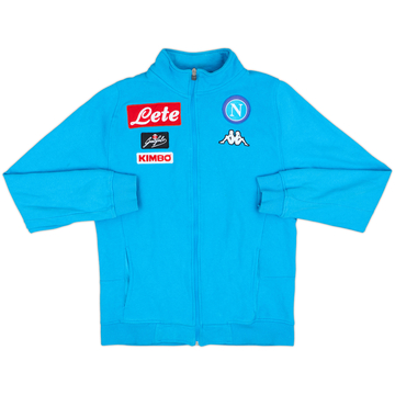 2016-17 Napoli Kappa Track Jacket - 8/10 - (L)