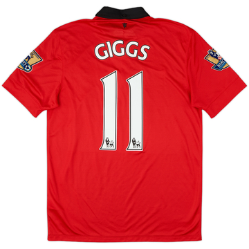 2013-14 Manchester United Home Shirt Giggs #11 - 6/10 - (M)