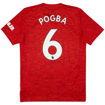 2020-21 Manchester United Home Shirt Pogba #6 - 8/10 - (M)