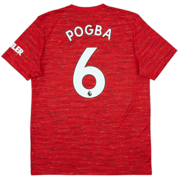 2020-21 Manchester United Home Shirt Pogba #6 - 9/10 - (L)