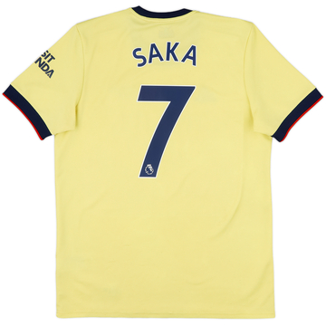2021-22 Arsenal Away Shirt Saka #7 - 7/10 - (L)
