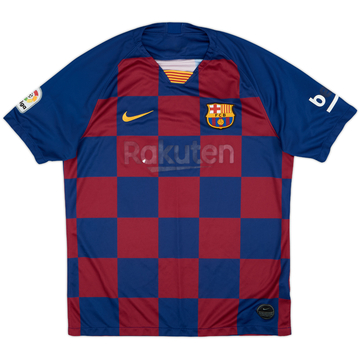 2019-20 Barcelona Home Shirt - 4/10 - (L)