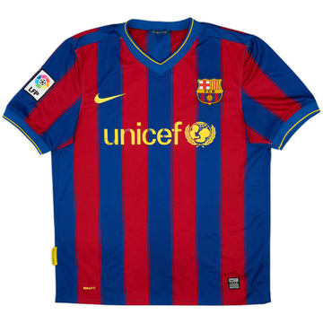 2009-10 Barcelona Home Shirt - 5/10 - (M)