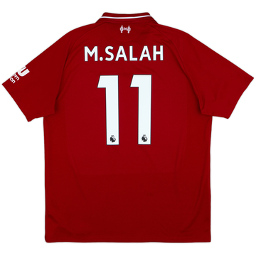 2018-19 Liverpool Home Shirt M.Salah #11 - 5/10 - (L)