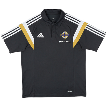 2014-15 Northern Ireland adidas Polo Shirt - 8/10 - (L)