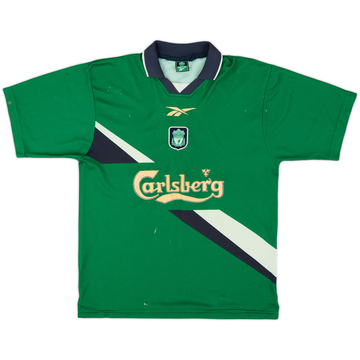 1999-00 Liverpool Away Shirt - 4/10 - (Y)