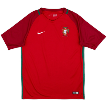 2016-18 Portugal Home Shirt - 10/10 - (XL.Boys)