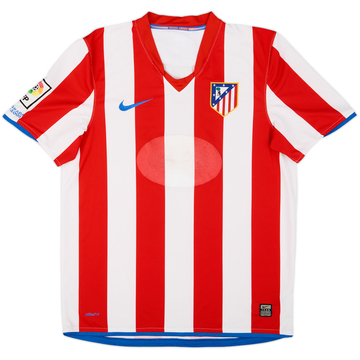 2008-09 Atletico Madrid Home Shirt - 4/10 - (M)