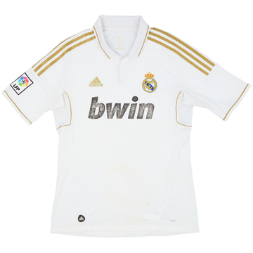 2011-12 Real Madrid Home Shirt - 4/10 - (M)