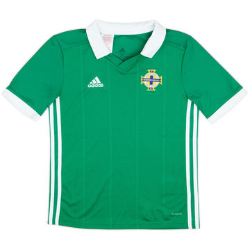 2018-19 Northern Ireland Home Shirt - 10/10 - (M.Boys)