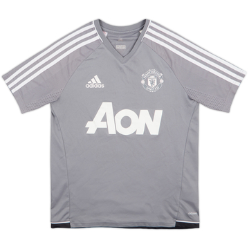 2017-18 Manchester United adidas Training Shirt - 7/10 - (L.Boys)