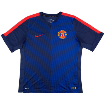2014-15 Manchester United Nike Training Shirt - 6/10 - (XL)