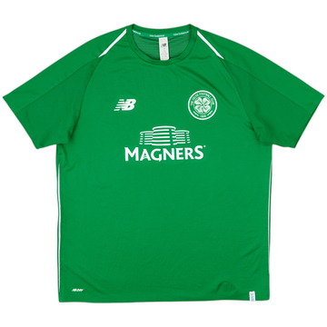 2017-18 Celtic New Balance Training Shirt - 9/10 - (L)