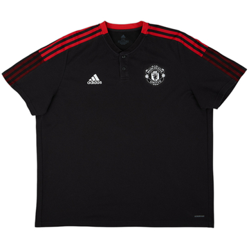 2021-22 Manchester United adidas Polo Shirt - 9/10 - (XXL)