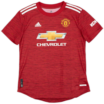 2020-21 Manchester United Authentic Home Shirt - 10/10 - (Women's S)