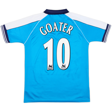 1999-01 Manchester City Home Shirt Goater #10 - 8/10 - (S)