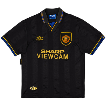 1993-95 Manchester United Away Shirt - 4/10 - (M)