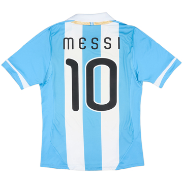 2011-13 Argentina Home Shirt Messi #10 - 6/10 - (M)
