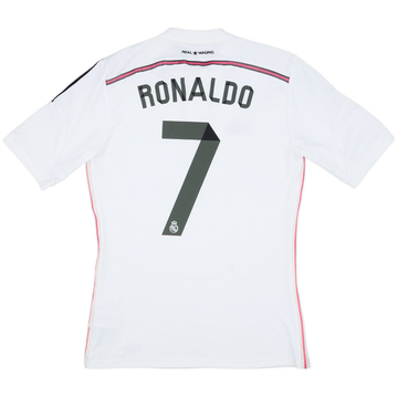2014-15 Real Madrid Home Shirt Ronaldo #7 - 8/10 - (S)