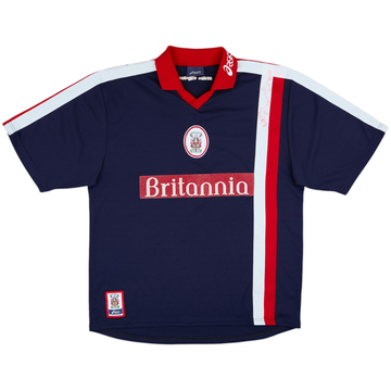 1999-01 Stoke Signed Away Shirt - 8/10 - (L)