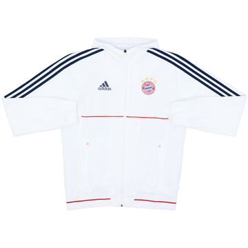 2017-18 Bayern Munich adidas Hooded Track Jacket - 8/10 - (M)