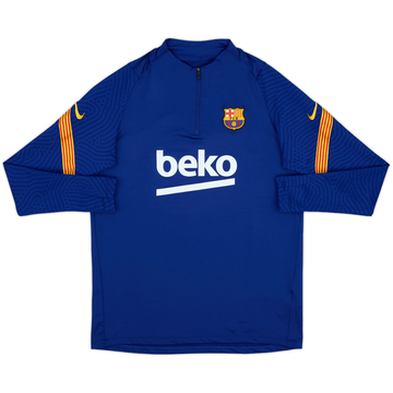 2020-21 Barcelona Nike 1/4 Zip Training Top - 10/10 - (L)