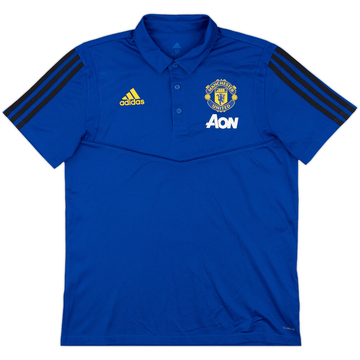 2019-20 Manchester United adidas Polo Shirt - 9/10 - (M)
