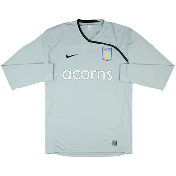 2008-09 Aston Villa Match Issue GK Shirt #1