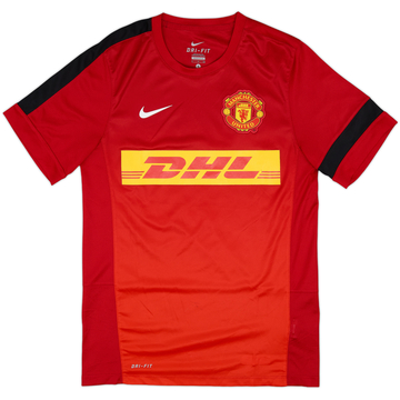 2013-14 Manchester United Nike Training Shirt - 8/10 - (S)
