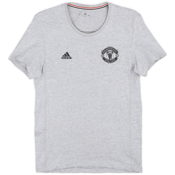 2015-16 Manchester United adidas Cotton Tee - 8/10 - (S)