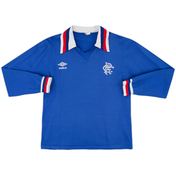1978-82 Rangers Home L/S Shirt - 6/10 - (M)