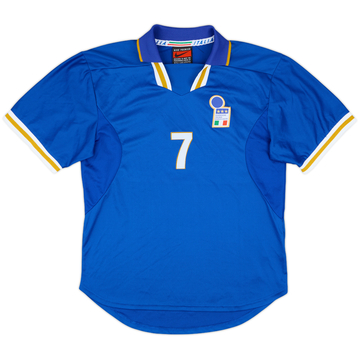1996-97 Italy Match Issue Home Shirt #7