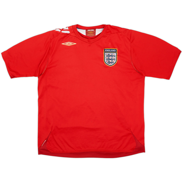 2006-08 England Away Shirt - 5/10 - (XL)