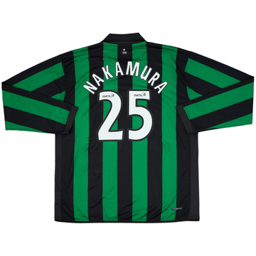 2006-08 Celtic Away L/S Shirt Nakamura #25 - 8/10 - (XXL)