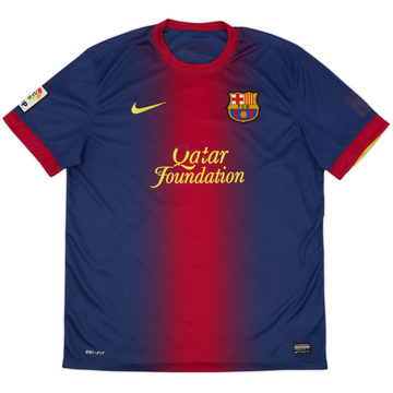2012-13 Barcelona Home Shirt - 4/10 - (L)