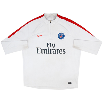 2016-17 Paris Saint-Germain Nike 1/4 Zip Drill Top - 4/10 - (XL)