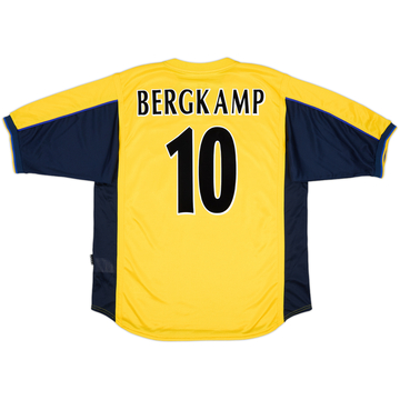 1999-01 Arsenal Away Shirt Bergkamp #10 - 9/10 - (XL)