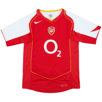 2004-05 Arsenal Home Shirt - 9/10 - (L.Boys)