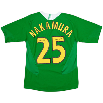2005-06 Celtic Away Shirt Nakamura #25 - 4/10 - (L.Boys)