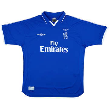 2001-03 Chelsea FA Cup Final Home Shirt - 9/10 - (XL)