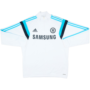 2014-15 Chelsea adidas 1/4 Zip Training Top - 8/10 - (L)