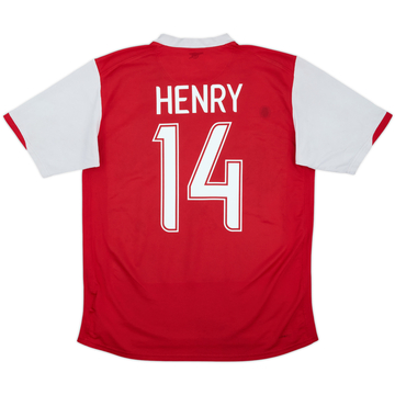 2006-08 Arsenal Home Shirt Henry #14 - 5/10 - (M)