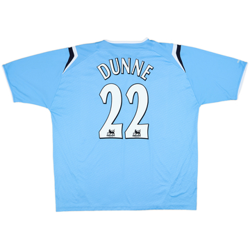 2004-05 Manchester City Home Shirt Dunne #22 - 6/10 - (XXL)