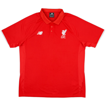 2015-16 Liverpool New Balance Polo Shirt - 9/10 - (XXL)